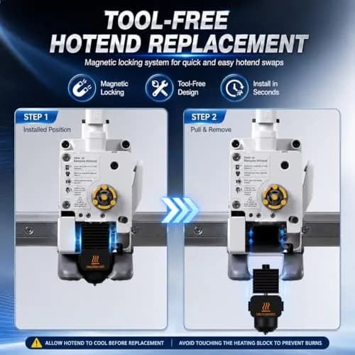 HIKUDIY 0.8mm Hotend Kit for Bambu Lab A1/A1 Mini | High-Performance 3D Printer Parts thumbnail 5
