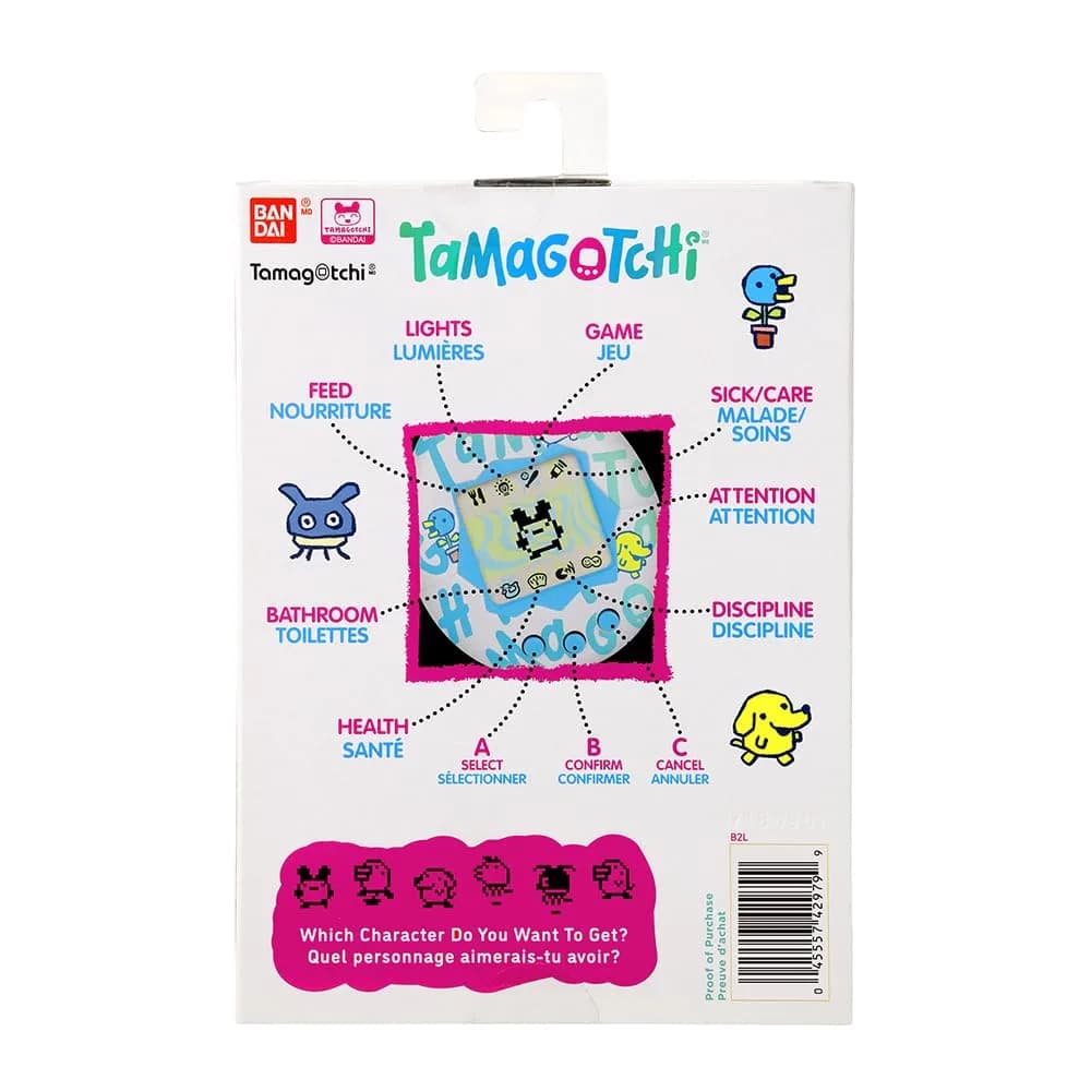 Tamagotchi Original Electronic Pet - Generation 2 Programming with Tama Ocean Shell - view 6