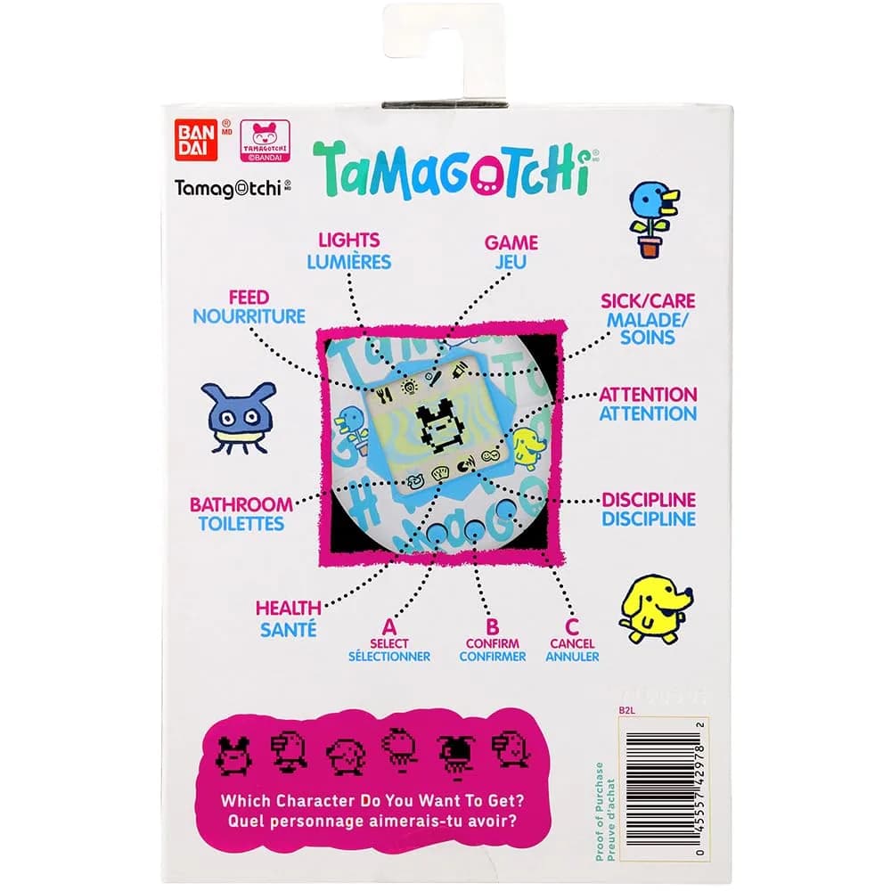 Tamagotchi Original Festival Sky Digital Pet | Nostalgic Fun for Kids 8+ - view 6