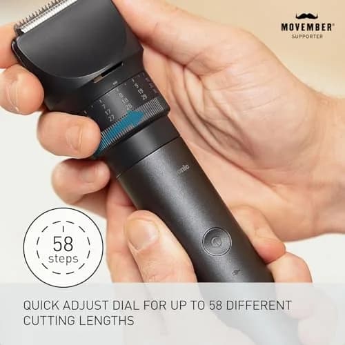 Panasonic MultiShape Beard & Hair Trimmer ER-ACKN2-HB with 58 Length Settings | Cordless Waterproof Wet/Dry Clipper for Men thumbnail 2