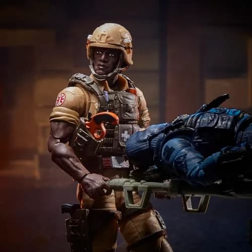 G.I. Joe Classified Series #122 Carl Doc Greer Action Figure 6-inch | Collectible with Accessories thumbnail 3