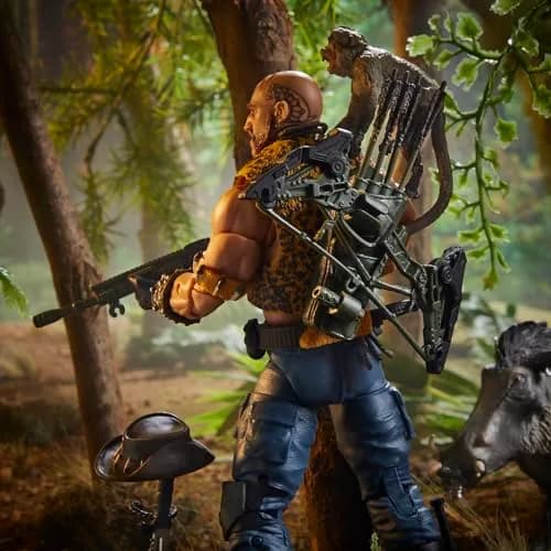 G.I. Joe Classified Series Dreadnok Gnawgahyde with Pets Porkbelly & Yobbo 6-Inch Action Figure | 16 Accessories thumbnail 6