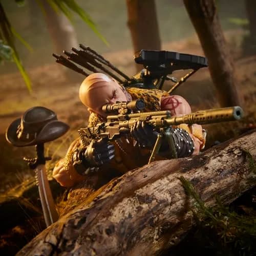 G.I. Joe Classified Series Dreadnok Gnawgahyde with Pets Porkbelly & Yobbo 6-Inch Action Figure | 16 Accessories thumbnail 3