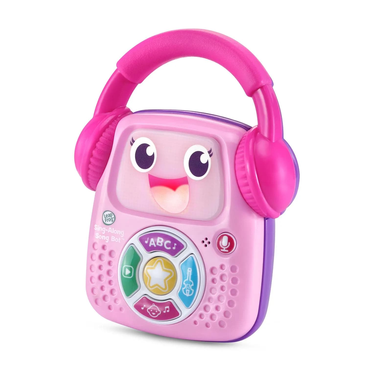 LeapFrog Sing-Along Song Bot, Pink 10.4 cm (4.1") x 14.0 cm (5.5") x 4.7 cm (1.9") | Educational Learning Toy for Toddlers - main product image