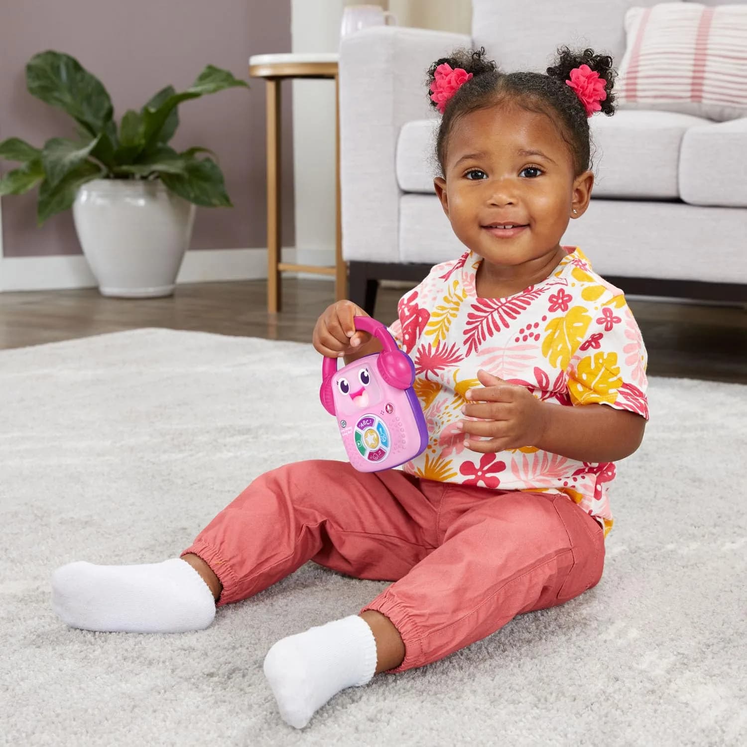 LeapFrog Sing-Along Song Bot, Pink 10.4 cm (4.1") x 14.0 cm (5.5") x 4.7 cm (1.9") | Educational Learning Toy for Toddlers - view 5