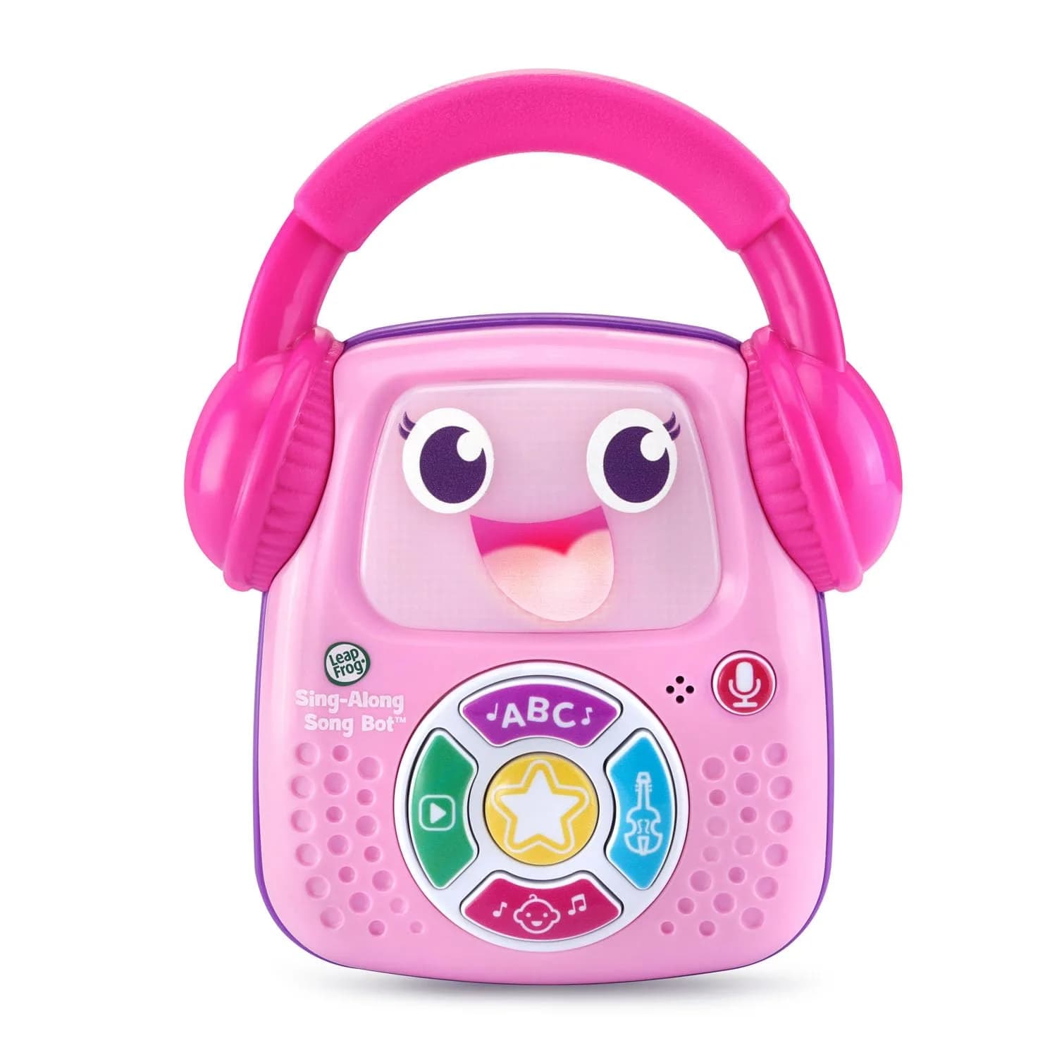 LeapFrog Sing-Along Song Bot, Pink 10.4 cm (4.1") x 14.0 cm (5.5") x 4.7 cm (1.9") | Educational Learning Toy for Toddlers - view 2