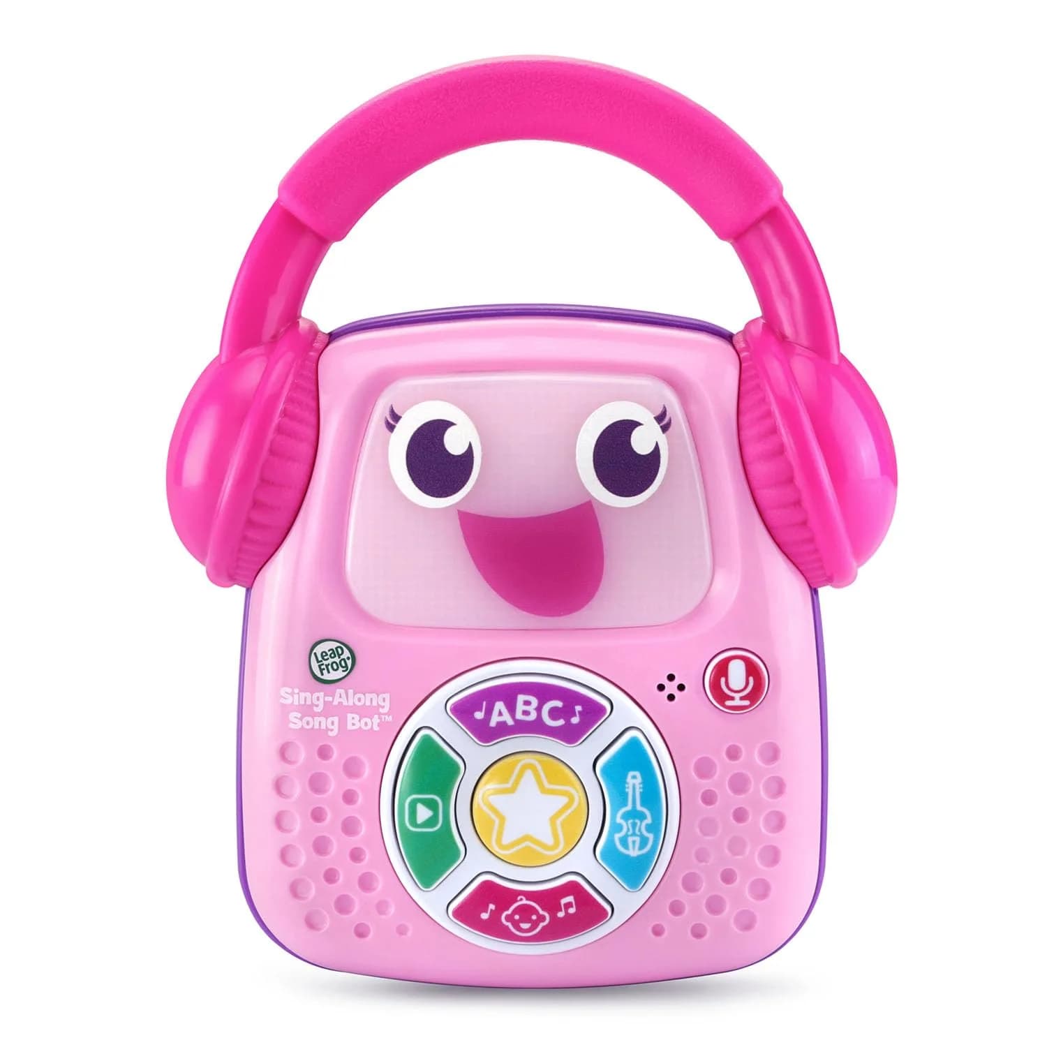 LeapFrog Sing-Along Song Bot, Pink 10.4 cm (4.1") x 14.0 cm (5.5") x 4.7 cm (1.9") | Educational Learning Toy for Toddlers - view 4
