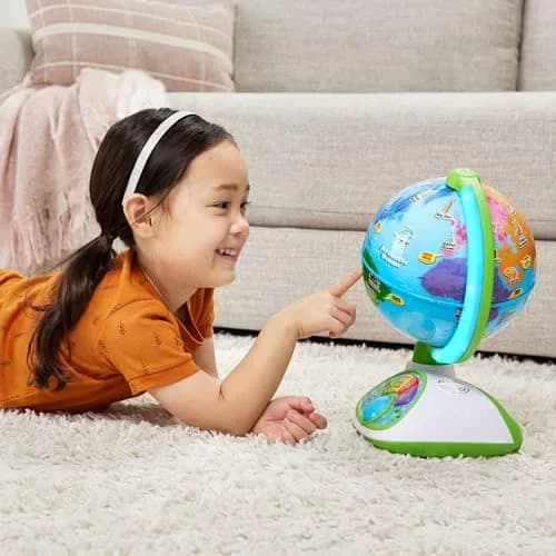LeapFrog LeapGlobe Interactive Electronic Globe for Kids | 19.3cm x 20.8cm x 31cm (7.6" x 8.3" x 12.2") thumbnail 6