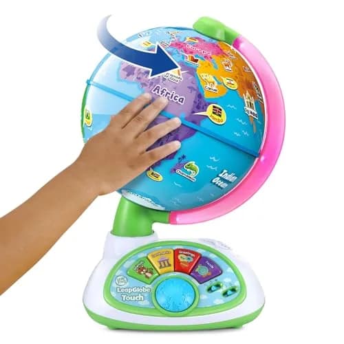 LeapFrog LeapGlobe Interactive Electronic Globe for Kids | 19.3cm x 20.8cm x 31cm (7.6" x 8.3" x 12.2") thumbnail 3