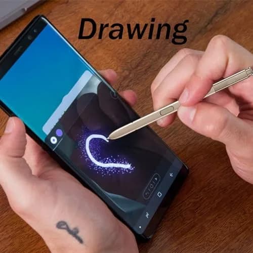 Peixiong Gold Stylus Pen for Samsung Galaxy Note 8 | Replacement S Pen Without Bluetooth thumbnail 3
