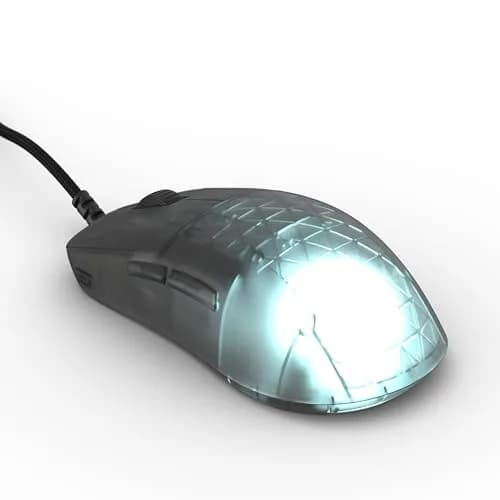 ENDGAME GEAR OP1 RGB Gaming Mouse - Precision Sensor, Kailh GX Switches, White Frost, RGB Lighting, Dark Frost | 26,000 CPI, 50G, 650 IPS thumbnail 1