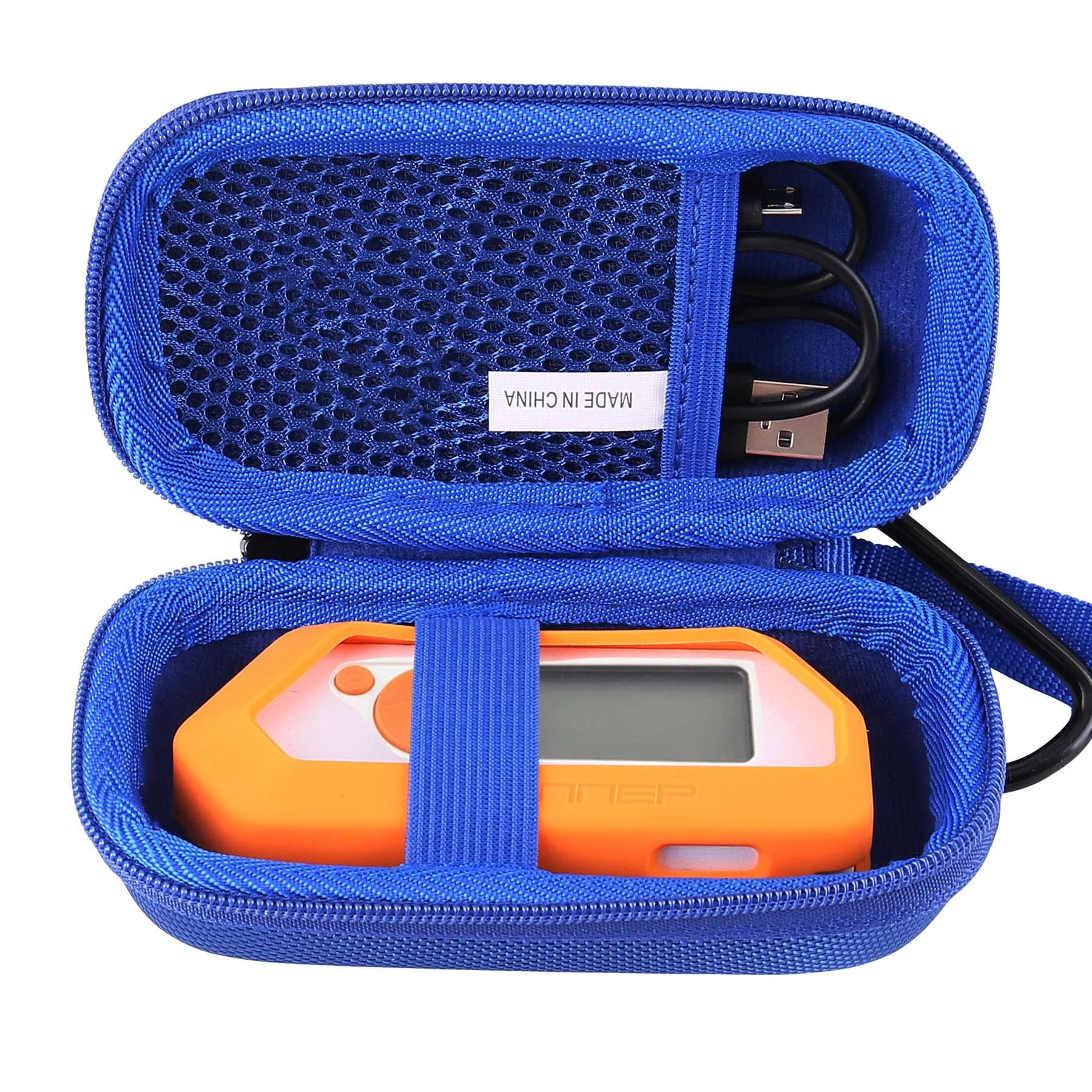JINMEI Hard EVA Carrying Case for FLIPPER Zero | Shockproof & Water-Resistant (blue) — blue