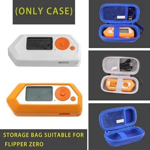 JINMEI Hard EVA Carrying Case for FLIPPER Zero | Shockproof & Water-Resistant (blue) thumbnail 2