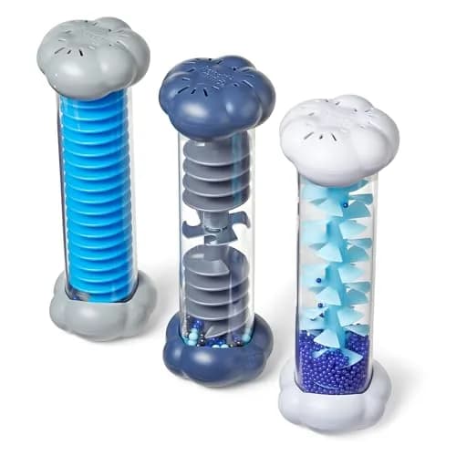 Learning Resources Calming Sounds Sensory Tubes Rain Sound Fidget Tubes Ages 3+ | Soothing Rain & Storm Sounds for Mindfulness thumbnail 7