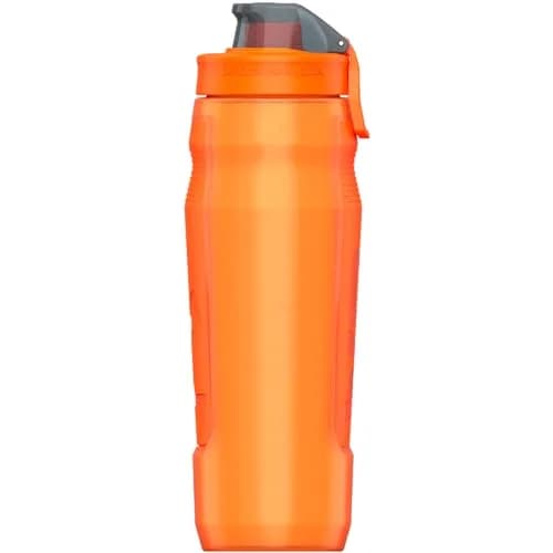 Under Armour 32oz Playmaker Squeeze Water Bottle | Leak-Proof, One-Hand Operation, Blaze Orange thumbnail 4
