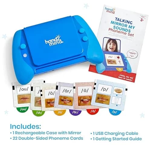 hand2mind Talking Mirror My Sounds Phoneme Set, Ages 3+ | Phonemic Awareness & Early Literacy thumbnail 2