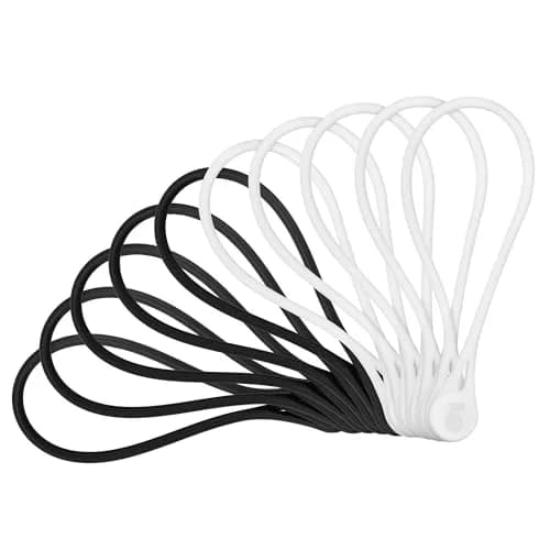 Cable Matters Silicone Magnetic Cable Ties 10-Pack | Strong, Flexible, Color-Coded thumbnail 1