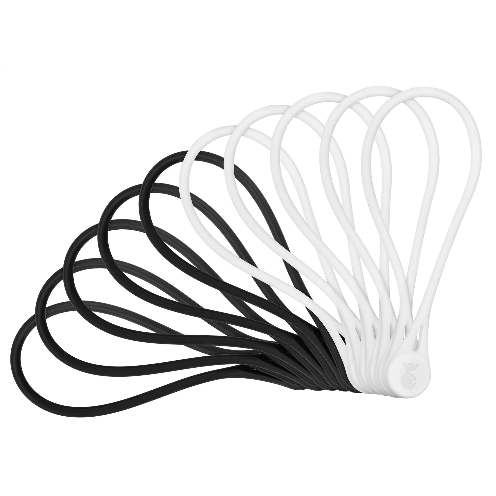 Cable Matters Silicone Magnetic Cable Ties 10-Pack | Strong, Flexible, Color-Coded