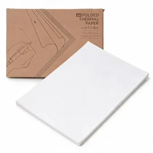 Pomya A4 Thermal Printer Paper 210x297mm | Compatible with Portable Printers, 100 Sheets thumbnail 1