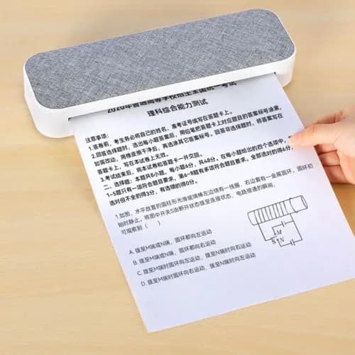 Pomya A4 Thermal Printer Paper 210x297mm | Compatible with Portable Printers, 100 Sheets thumbnail 2