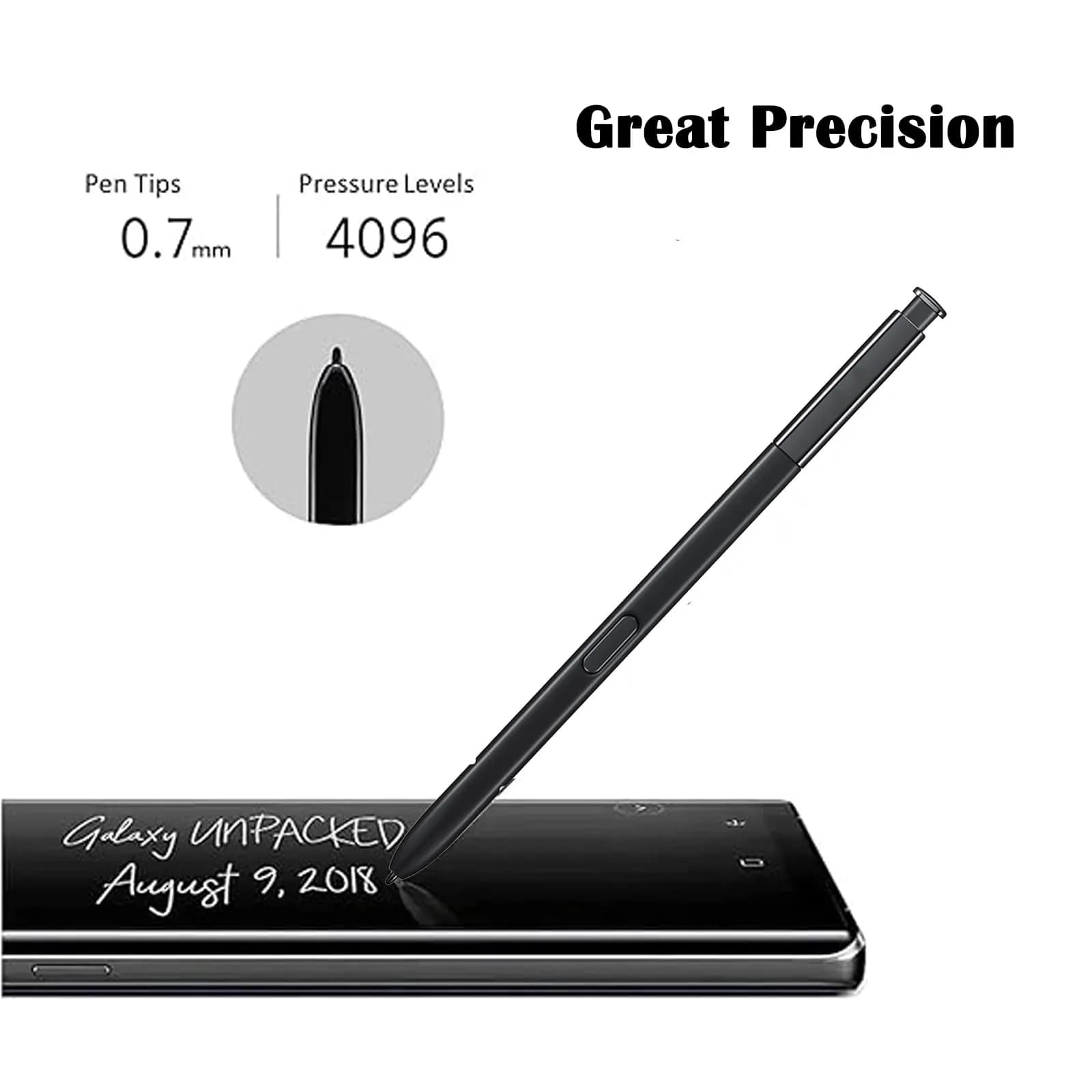 LiXiongBao Replacement S Pen for Samsung Galaxy Note 8 Stylus (Black) | Compatible with SM-N950 Series - view 3