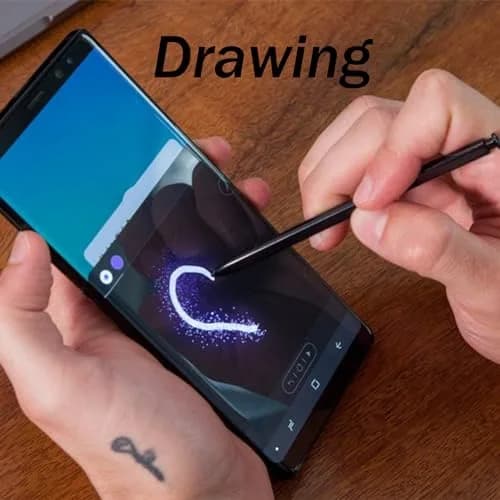 Peixiong Black 2 Pcs Stylus Pen for Samsung Galaxy Note 8 | Value Pack Input Pen thumbnail 3