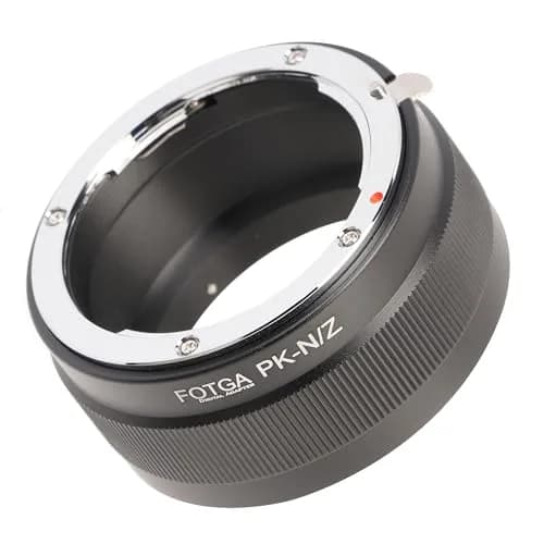 FOTGA Lens Mount Adapter Ring for Pentax PK K Mount to Z-Mount | Manual Focus, Full Metal, Supports Infinity Focus thumbnail 5