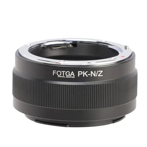 FOTGA Lens Mount Adapter Ring for Pentax PK K Mount to Z-Mount | Manual Focus, Full Metal, Supports Infinity Focus thumbnail 7