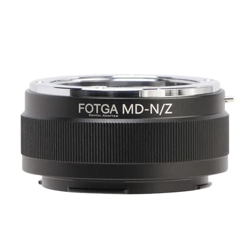 FOTGA Lens Mount Adapter Ring for Minolta MD Mount Lens to Z-Mount | Manual Focus, Full Metal, Infinity Support thumbnail 1