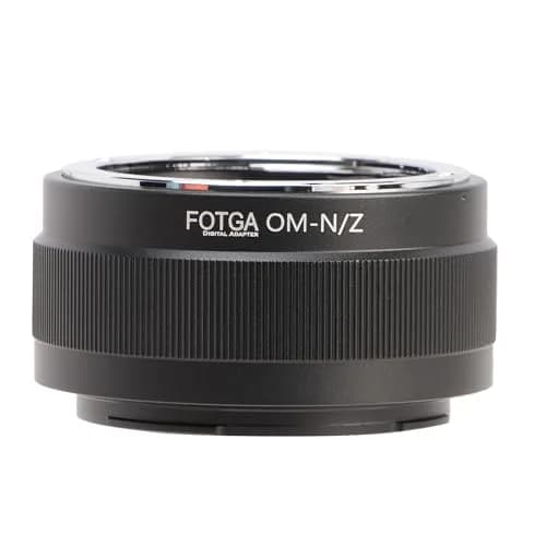 FOTGA Lens Mount Adapter Ring for Olympus OM Mount Lens to Z-Mount | Manual Focus Support thumbnail 1