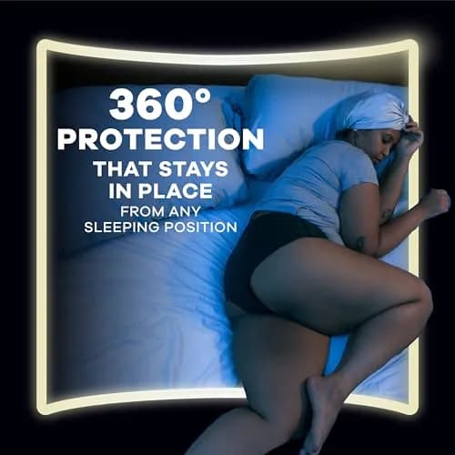 Always ZZZ Overnight Disposable Period Underwear for Women Extra Large/2LX, 14 Count | 360° Leak Protection thumbnail 6