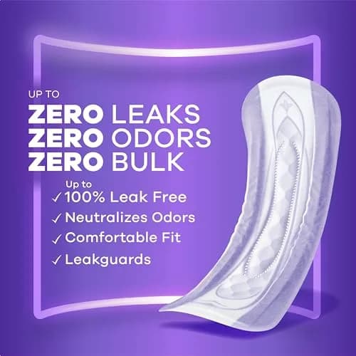 Always Discreet Adult Incontinence Pads for Women, Drier, Long Length, Moderate Absorbency, 88ct | USA Import thumbnail 2