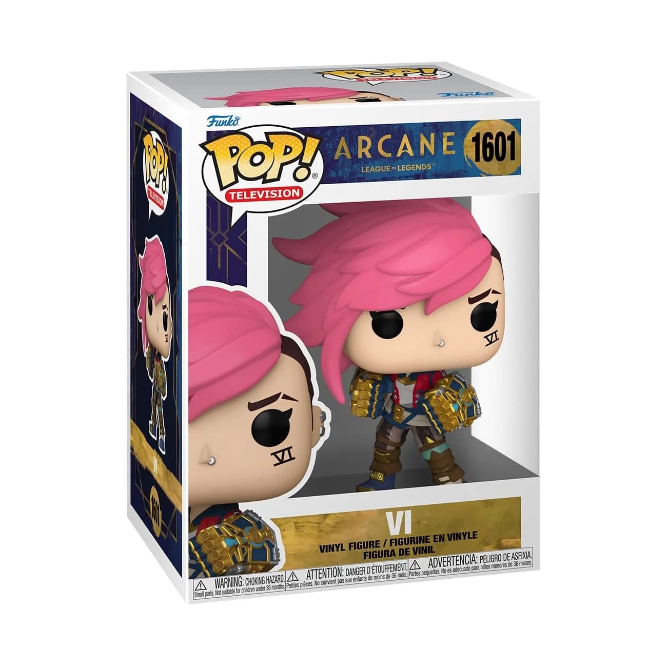 Funko POP! TV Arcane League of Legends Vi Vinyl Figure 9.5 cm (3.75 inches) | Officially Licensed Collectible — Multicolour