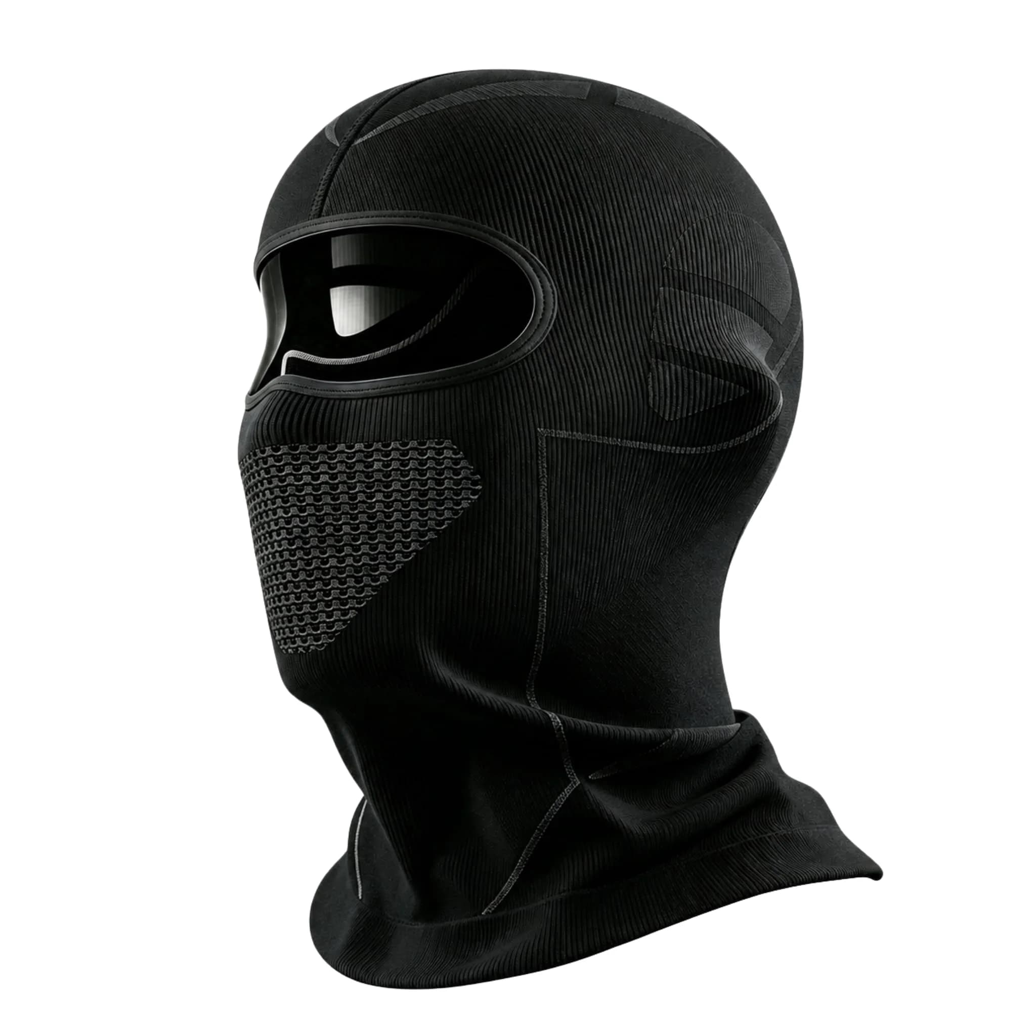 2THESTARS Balaclava Ski Mask Thermal Windproof for Skiing & Cycling | Breathable, Quick-Dry, Unisex — Black