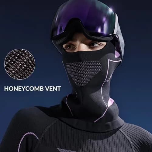 2THESTARS Balaclava Ski Mask Thermal Windproof for Skiing & Cycling | Breathable, Quick-Dry, Unisex thumbnail 3