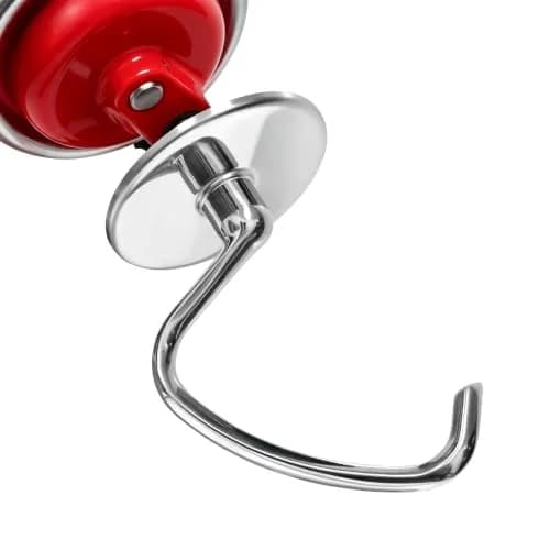 KINGEAGLE Stainless Steel Dough Hook for KitchenAid 4.5-5 QT Tilt-Head Stand Mixers | Dishwasher Safe Metal Kneading Bread Hook Attachment for Kitchen Aid Original Bowl Only, Easy Dough Kneading, Uncoated Design thumbnail 1