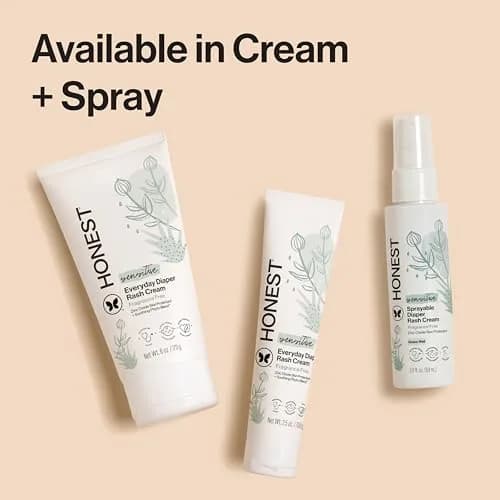 The Honest Company Diaper Rash Cream Zinc Oxide Ointment 170g (6 oz) | Hypoallergenic & NEA Recognized thumbnail 9
