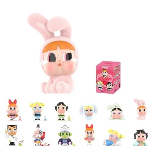 POP MART Crybaby x Powerpuff Girls Series Blind Box Figure | ASTM-Tested Non-Toxic PVC Plastic Toy thumbnail 1