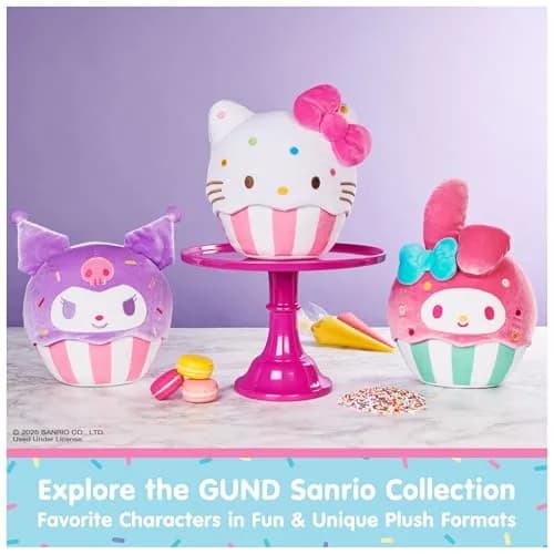 GUND Sanrio My Melody Ice Cream Plush Toy 6-Inch | Soft, Collectible, for Ages 1+ thumbnail 8