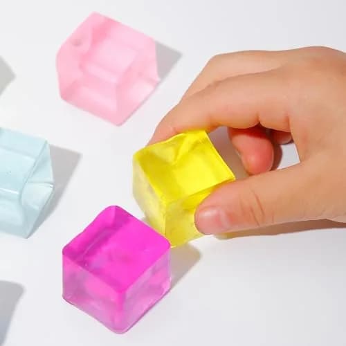 Sketsia Sensory Toys 24 Pcs Cube Squishy Fidget Stress Toys for Adults Kids | Stress Relief & Autism Aid thumbnail 8