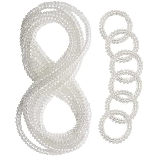 Olugu Clear Coil Chew Necklaces & Bracelets 12 Pcs | Sensory Chewy Jewelry for Kids & Adults thumbnail 1