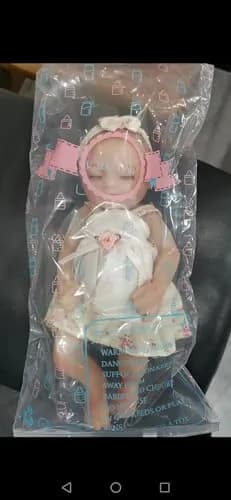 JRLCGYP Realistic Reborn Baby Girl Doll 10 Inches (25.4 cm) with Flower Dress | Soft Vinyl, Lifelike Newborn Look, Ideal Birthday Gift for Kids 3+ thumbnail 6
