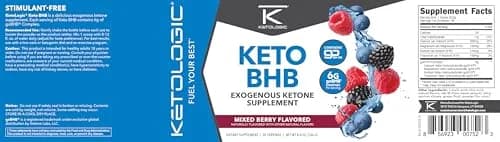 Ketologic Keto BHB (Mixed Berry) 8.8oz | Supports Ketosis & Mental Clarity thumbnail 5