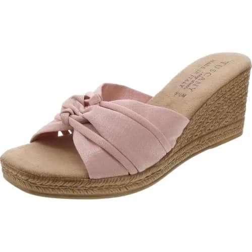 Easy Street Ghita Wedge Sandal 12 Wide | Italian Craftsmanship & Comfort thumbnail 1