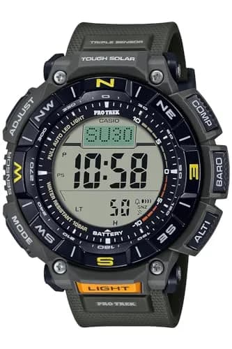 PRO TREK PRG-340 Climber Line Wristwatch Solar Biomass Plastic 51.7mm | Outdoor Gear for Nature Lovers thumbnail 1