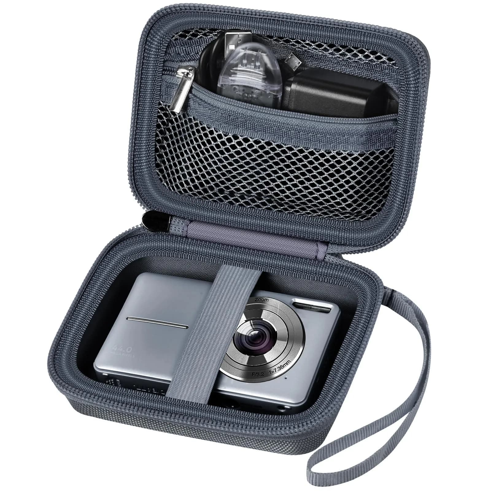 ALKOO Grey Camera Case for Kodak Pixpro & Camkory Cameras, 13.3cm (5.25") | Protects Compact Digital Cameras - main product image