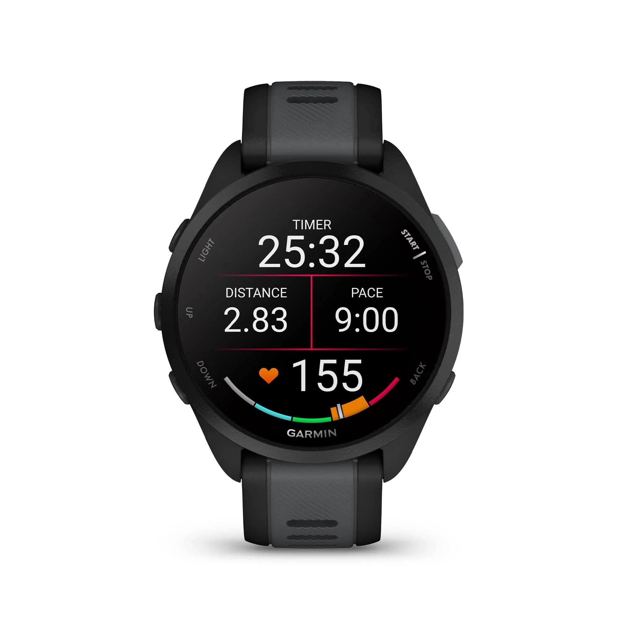 Garmin Forerunner® 165 Standard 43mm Black Running Smartwatch with GPS & Music Storage - view 2