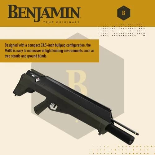 Benjamin Airbow M600 | 33.5-inch PCP Airbow with 8 Shots at 600 FPS thumbnail 2