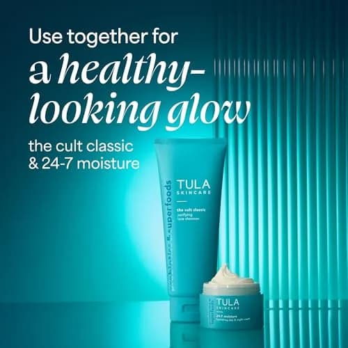 TULA The Cult Classic Fragrance Free Purifying Face Cleanser 6.7 fl oz | Nourishing, pH-Balanced, Deep Pore Cleansing thumbnail 8