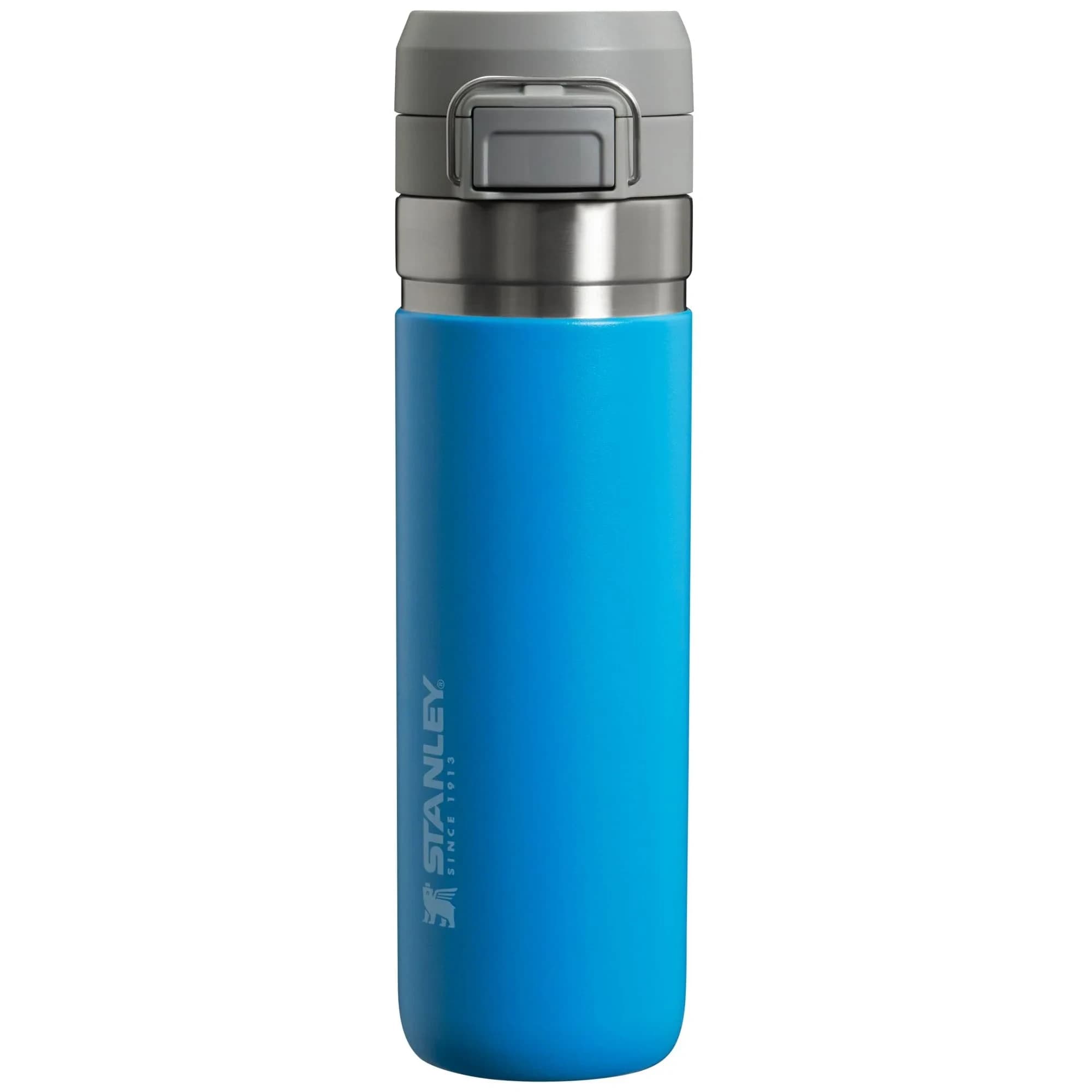 STANLEY Quick Flip GO Bottle 710ml (24 oz) | Insulated Stainless Steel Water Bottle with Leakproof Flip Lid — Azure